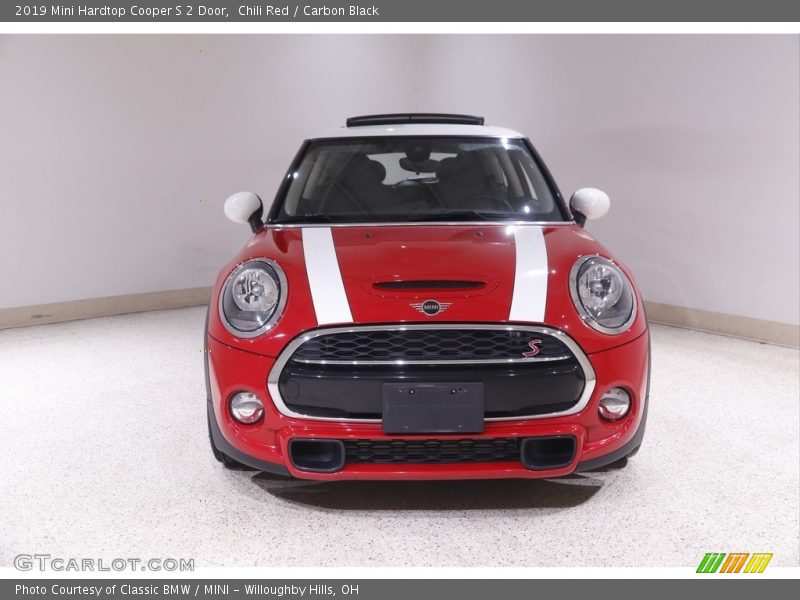 Chili Red / Carbon Black 2019 Mini Hardtop Cooper S 2 Door