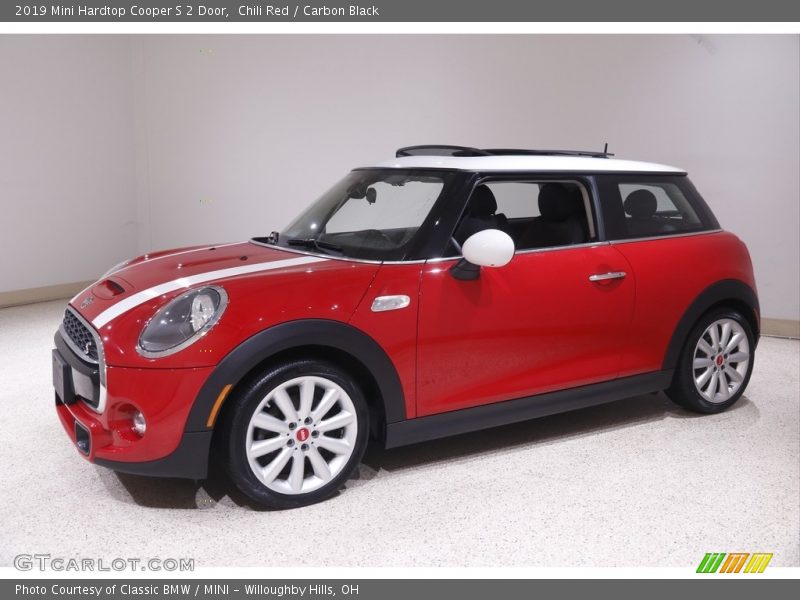 Chili Red / Carbon Black 2019 Mini Hardtop Cooper S 2 Door
