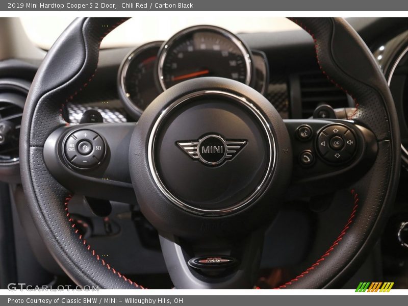 Chili Red / Carbon Black 2019 Mini Hardtop Cooper S 2 Door