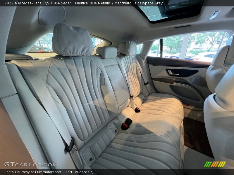 Rear Seat of 2022 EQS 450+ Sedan