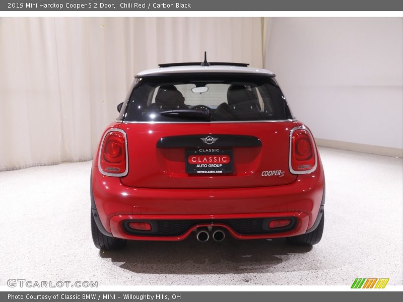 Chili Red / Carbon Black 2019 Mini Hardtop Cooper S 2 Door
