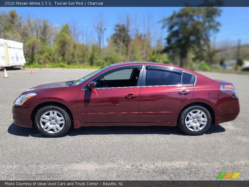 Tuscan Sun Red / Charcoal 2010 Nissan Altima 2.5 S