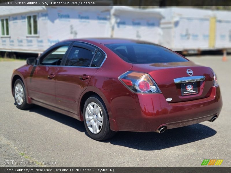Tuscan Sun Red / Charcoal 2010 Nissan Altima 2.5 S