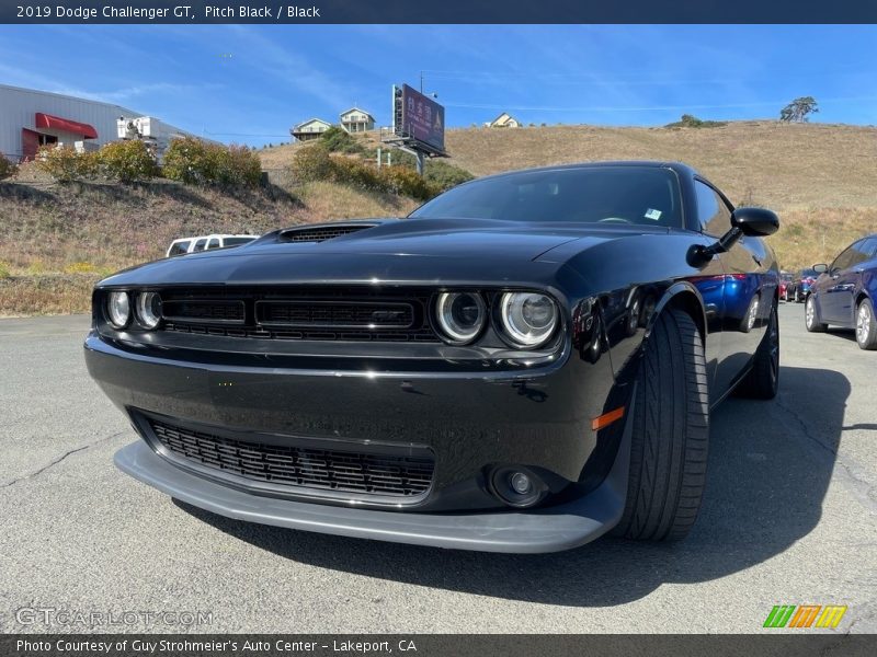 Pitch Black / Black 2019 Dodge Challenger GT