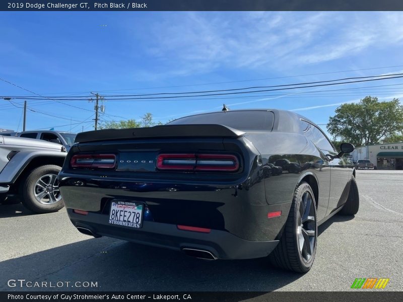 Pitch Black / Black 2019 Dodge Challenger GT