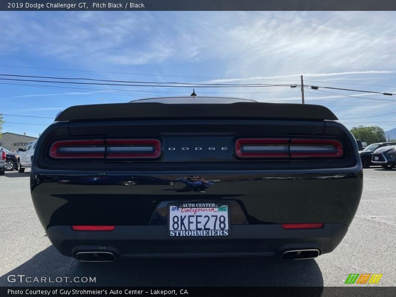 Pitch Black / Black 2019 Dodge Challenger GT