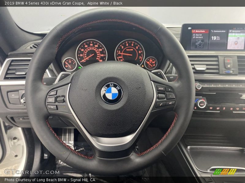 Alpine White / Black 2019 BMW 4 Series 430i xDrive Gran Coupe