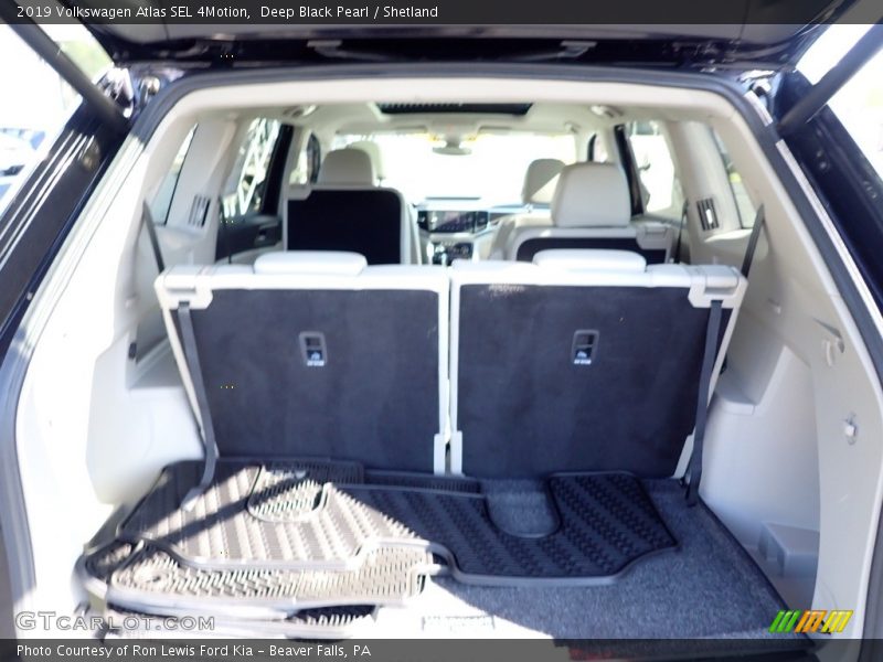 Deep Black Pearl / Shetland 2019 Volkswagen Atlas SEL 4Motion