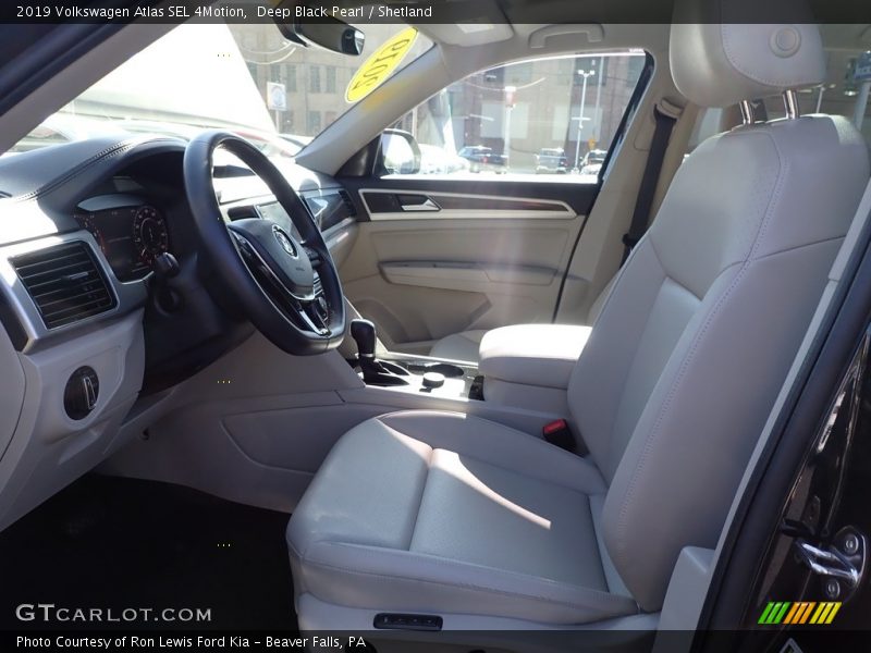 Deep Black Pearl / Shetland 2019 Volkswagen Atlas SEL 4Motion