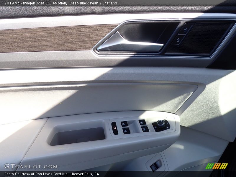 Deep Black Pearl / Shetland 2019 Volkswagen Atlas SEL 4Motion