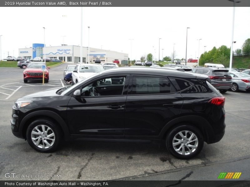 Black Noir Pearl / Black 2019 Hyundai Tucson Value AWD