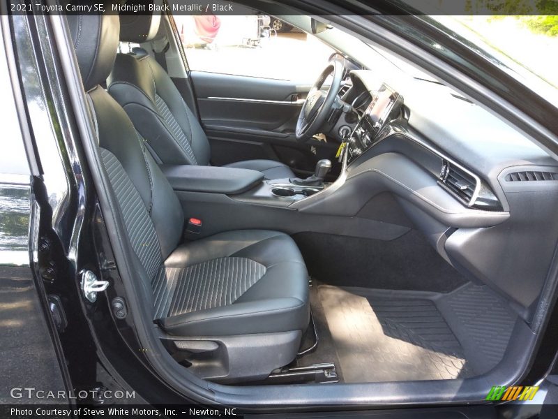 Front Seat of 2021 Camry SE