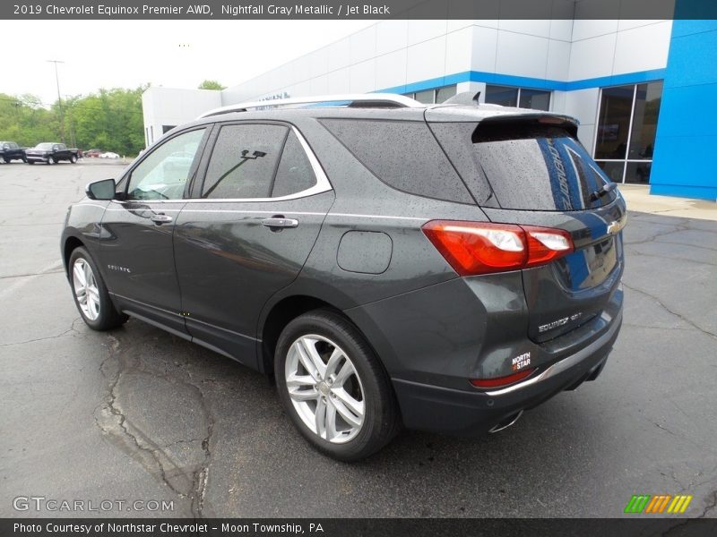 Nightfall Gray Metallic / Jet Black 2019 Chevrolet Equinox Premier AWD