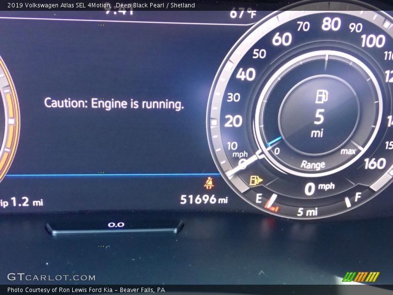 Deep Black Pearl / Shetland 2019 Volkswagen Atlas SEL 4Motion