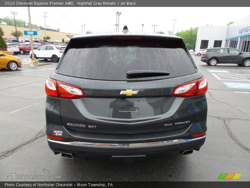Nightfall Gray Metallic / Jet Black 2019 Chevrolet Equinox Premier AWD
