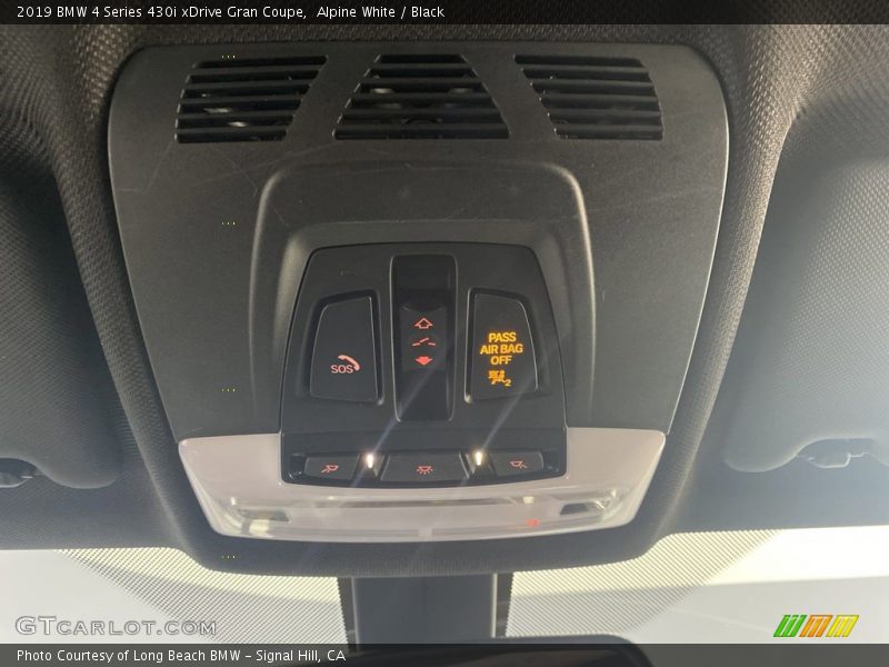 Alpine White / Black 2019 BMW 4 Series 430i xDrive Gran Coupe