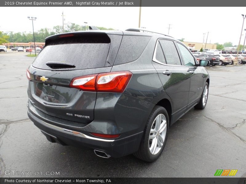 Nightfall Gray Metallic / Jet Black 2019 Chevrolet Equinox Premier AWD