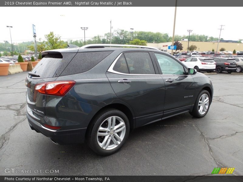 Nightfall Gray Metallic / Jet Black 2019 Chevrolet Equinox Premier AWD