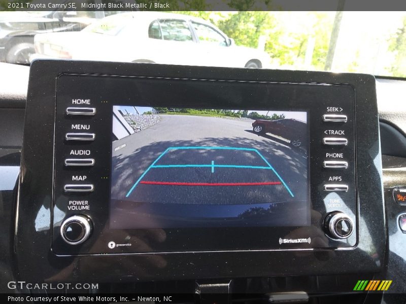 Midnight Black Metallic / Black 2021 Toyota Camry SE