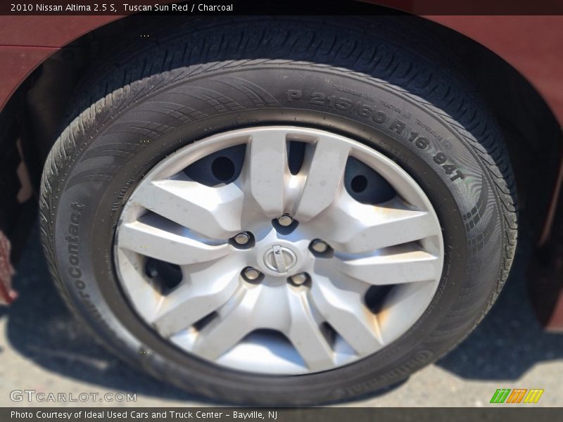 Tuscan Sun Red / Charcoal 2010 Nissan Altima 2.5 S