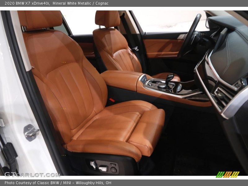 Mineral White Metallic / Cognac 2020 BMW X7 xDrive40i