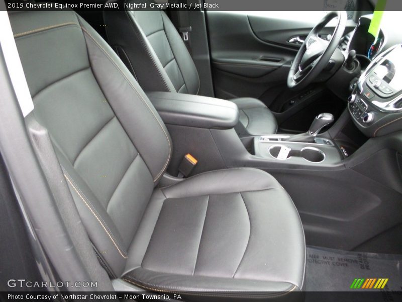 Nightfall Gray Metallic / Jet Black 2019 Chevrolet Equinox Premier AWD