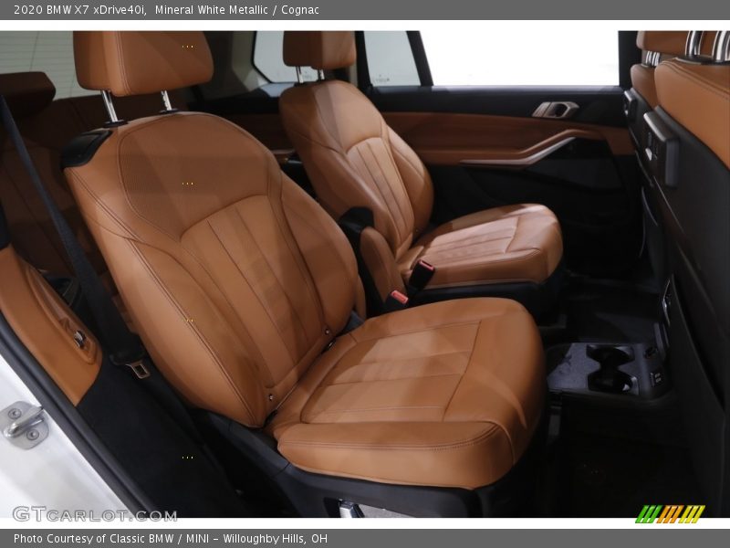 Mineral White Metallic / Cognac 2020 BMW X7 xDrive40i