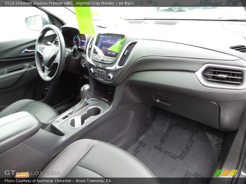 Nightfall Gray Metallic / Jet Black 2019 Chevrolet Equinox Premier AWD