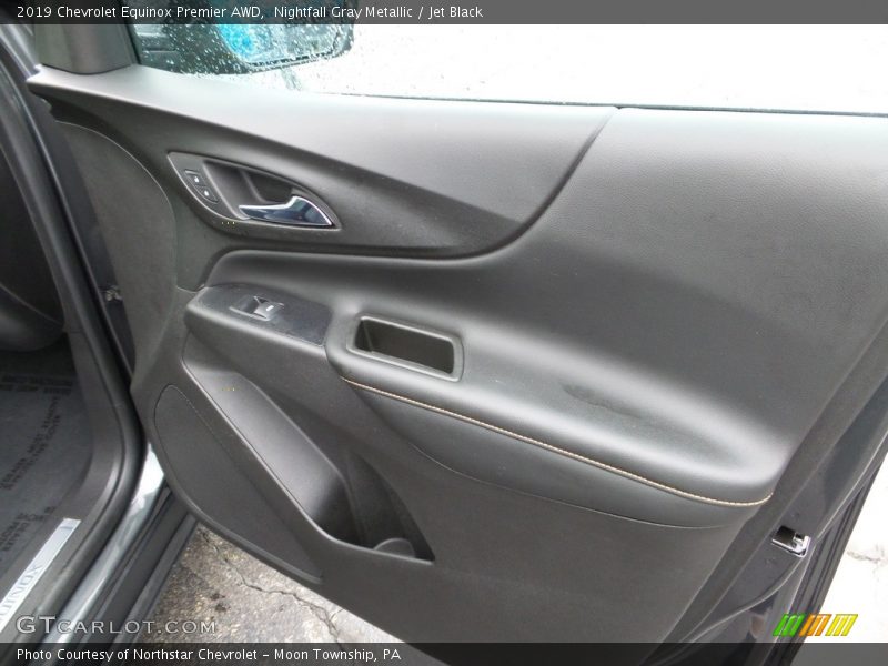 Nightfall Gray Metallic / Jet Black 2019 Chevrolet Equinox Premier AWD