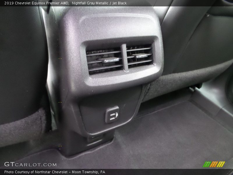 Nightfall Gray Metallic / Jet Black 2019 Chevrolet Equinox Premier AWD