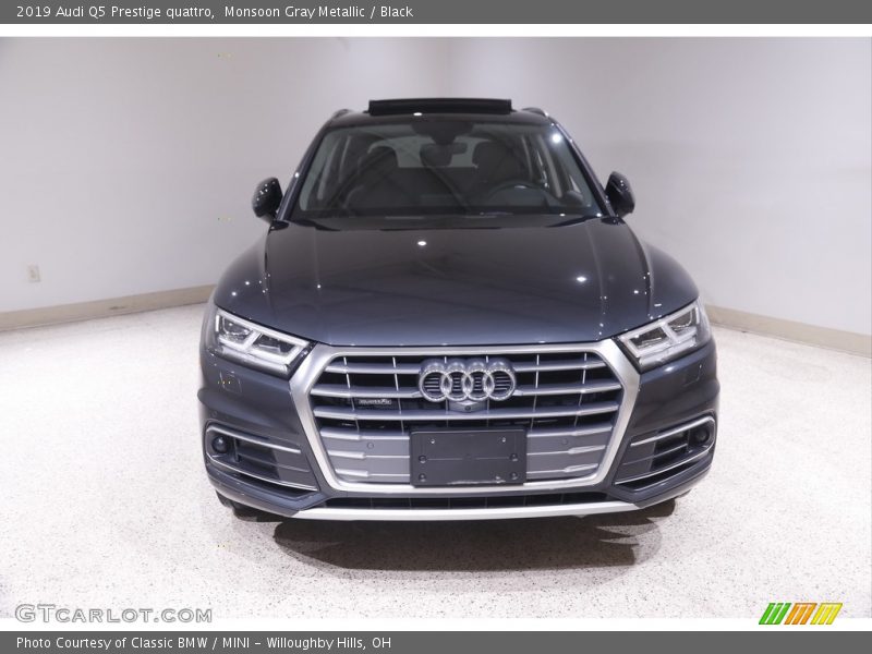 Monsoon Gray Metallic / Black 2019 Audi Q5 Prestige quattro