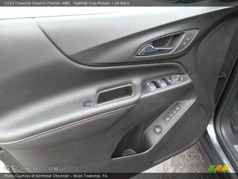 Nightfall Gray Metallic / Jet Black 2019 Chevrolet Equinox Premier AWD