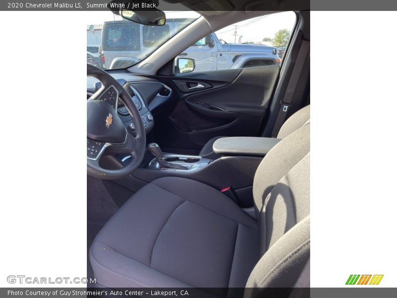 Summit White / Jet Black 2020 Chevrolet Malibu LS