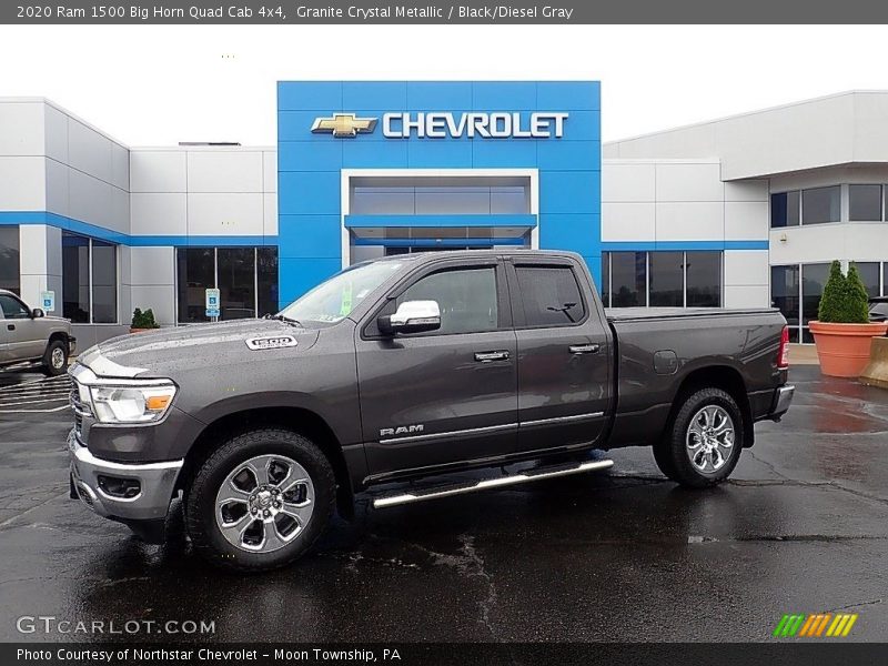  2020 1500 Big Horn Quad Cab 4x4 Granite Crystal Metallic