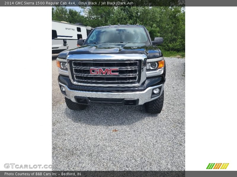 Onyx Black / Jet Black/Dark Ash 2014 GMC Sierra 1500 Regular Cab 4x4