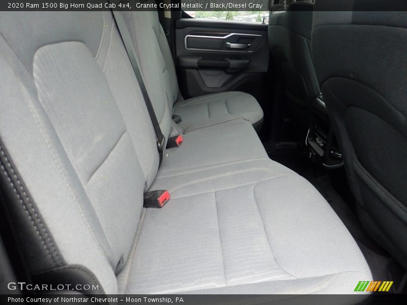 Granite Crystal Metallic / Black/Diesel Gray 2020 Ram 1500 Big Horn Quad Cab 4x4