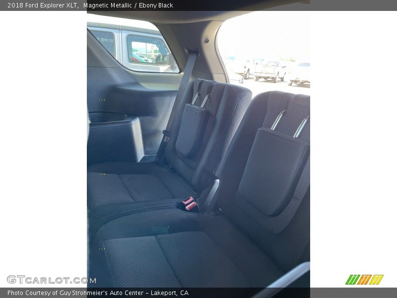 Magnetic Metallic / Ebony Black 2018 Ford Explorer XLT