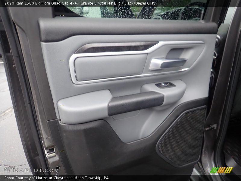 Granite Crystal Metallic / Black/Diesel Gray 2020 Ram 1500 Big Horn Quad Cab 4x4