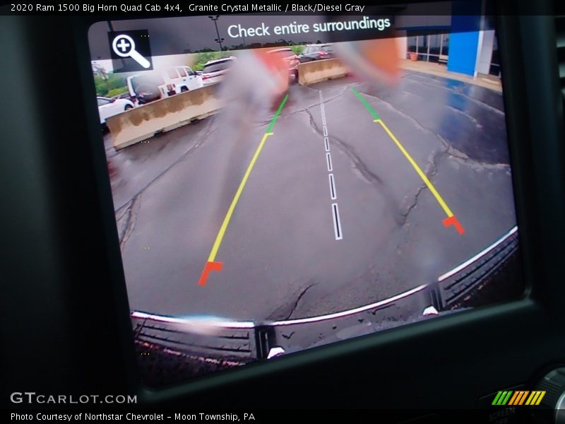 Granite Crystal Metallic / Black/Diesel Gray 2020 Ram 1500 Big Horn Quad Cab 4x4