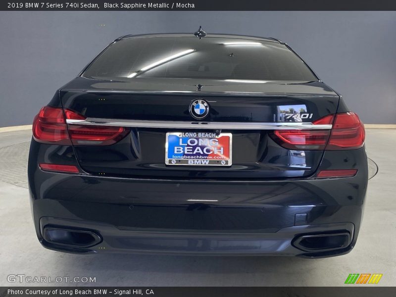 Black Sapphire Metallic / Mocha 2019 BMW 7 Series 740i Sedan