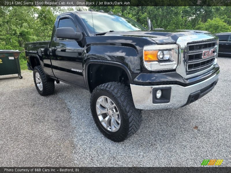 Onyx Black / Jet Black/Dark Ash 2014 GMC Sierra 1500 Regular Cab 4x4