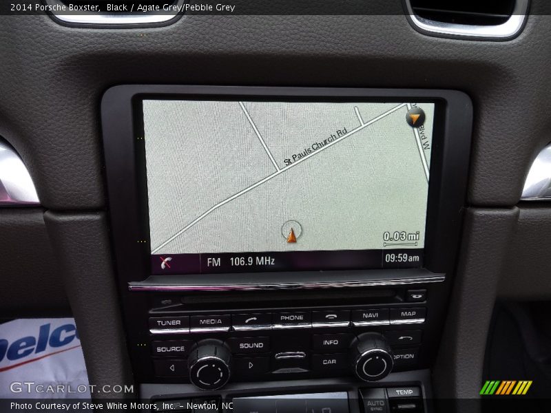 Black / Agate Grey/Pebble Grey 2014 Porsche Boxster