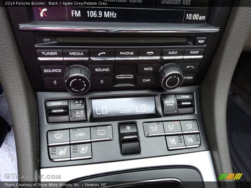 Black / Agate Grey/Pebble Grey 2014 Porsche Boxster