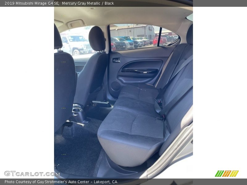 Mercury Gray Metallic / Black 2019 Mitsubishi Mirage G4 SE