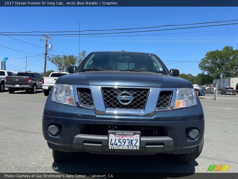 Arctic Blue Metallic / Graphite 2017 Nissan Frontier SV King Cab