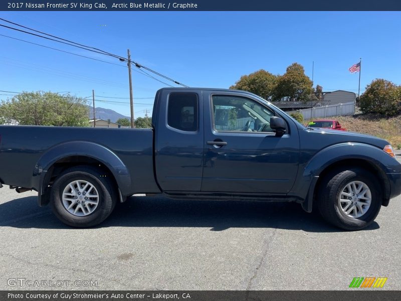 Arctic Blue Metallic / Graphite 2017 Nissan Frontier SV King Cab