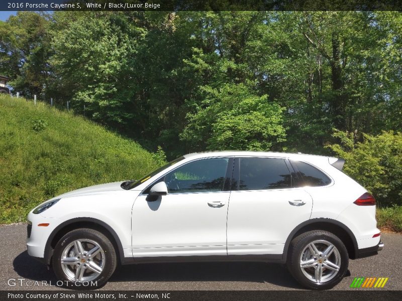  2016 Cayenne S White