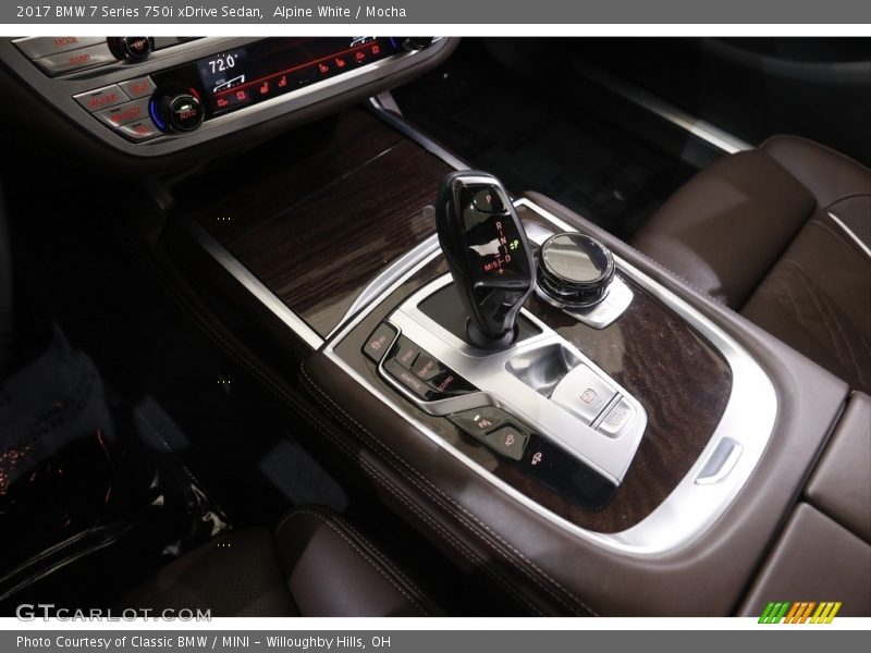 Alpine White / Mocha 2017 BMW 7 Series 750i xDrive Sedan