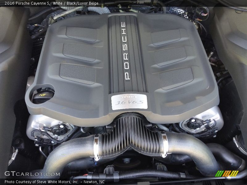  2016 Cayenne S Engine - 3.6 Liter DFI Twin-Turbocharged DOHC 24-Valve VVT V6