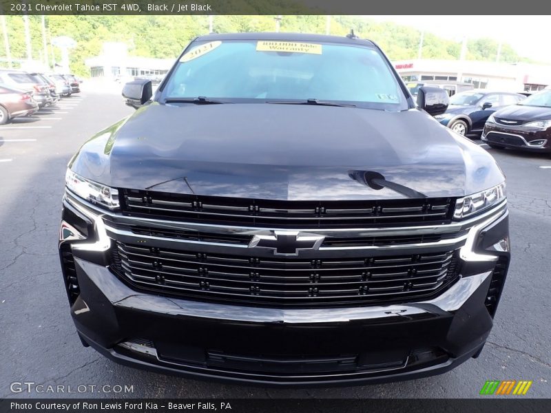 Black / Jet Black 2021 Chevrolet Tahoe RST 4WD